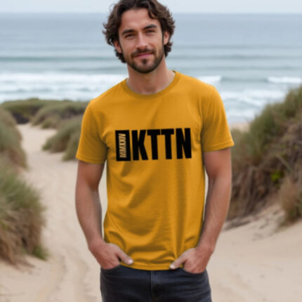 Men’s Organic Cotton T-Shirt – Mustard